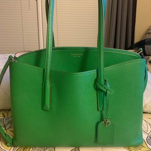 kate spade Margaux large tote in Green Bean